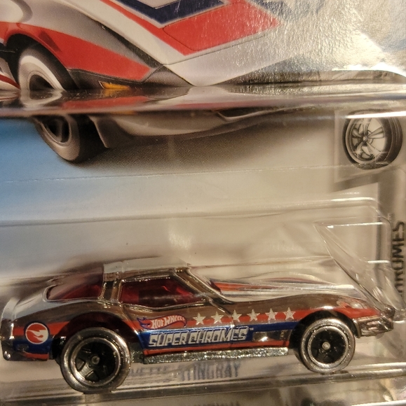 2019 Hotwheels Super Chromes Corvette Stingray Treasure Hunt. - Picture 10 of 14
